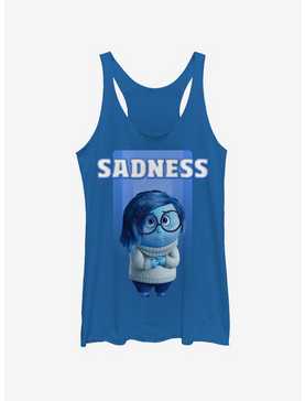 Disney Pixar Inside Out Sadness Womens Tank Top, , hi-res