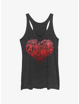 Marvel Heart Icons Womens Tank Top, , hi-res