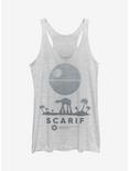 Star Wars Rogue One Scarif Ombre Womens Tank Top, WHITE HTR, hi-res