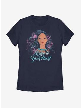 Disney Pocahontas Flower Pocahontas Womens T-Shirt, NAVY, hi-res