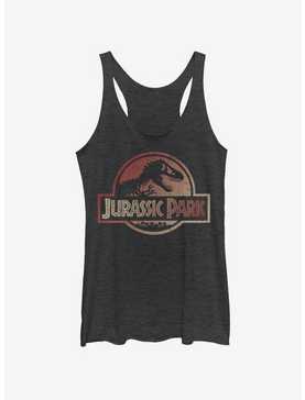 Jurassic Park Colored Logo Womens Tank Top, , hi-res