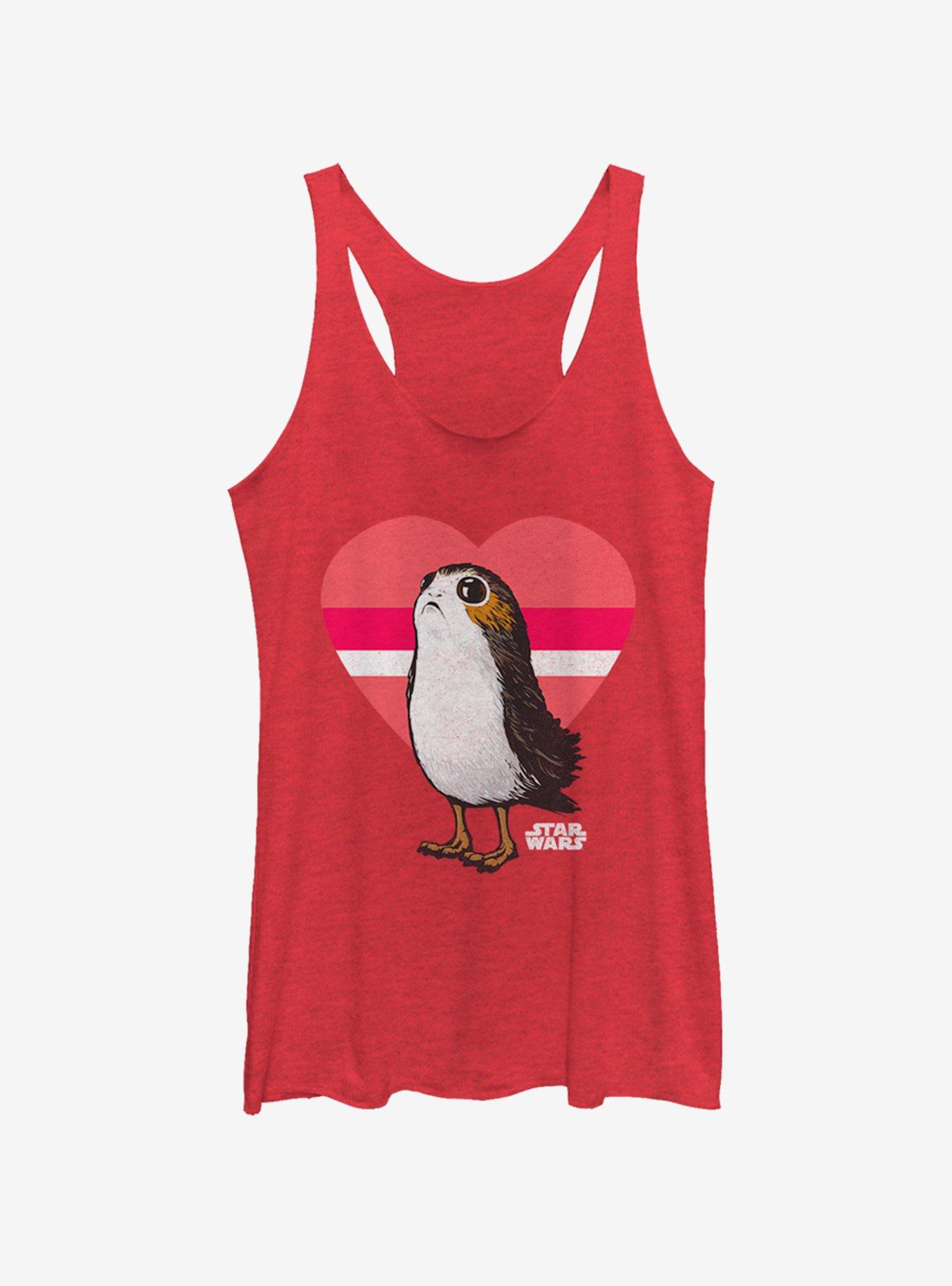Star Wars The Last Jedi Porg Love Womens Tank Top, , hi-res