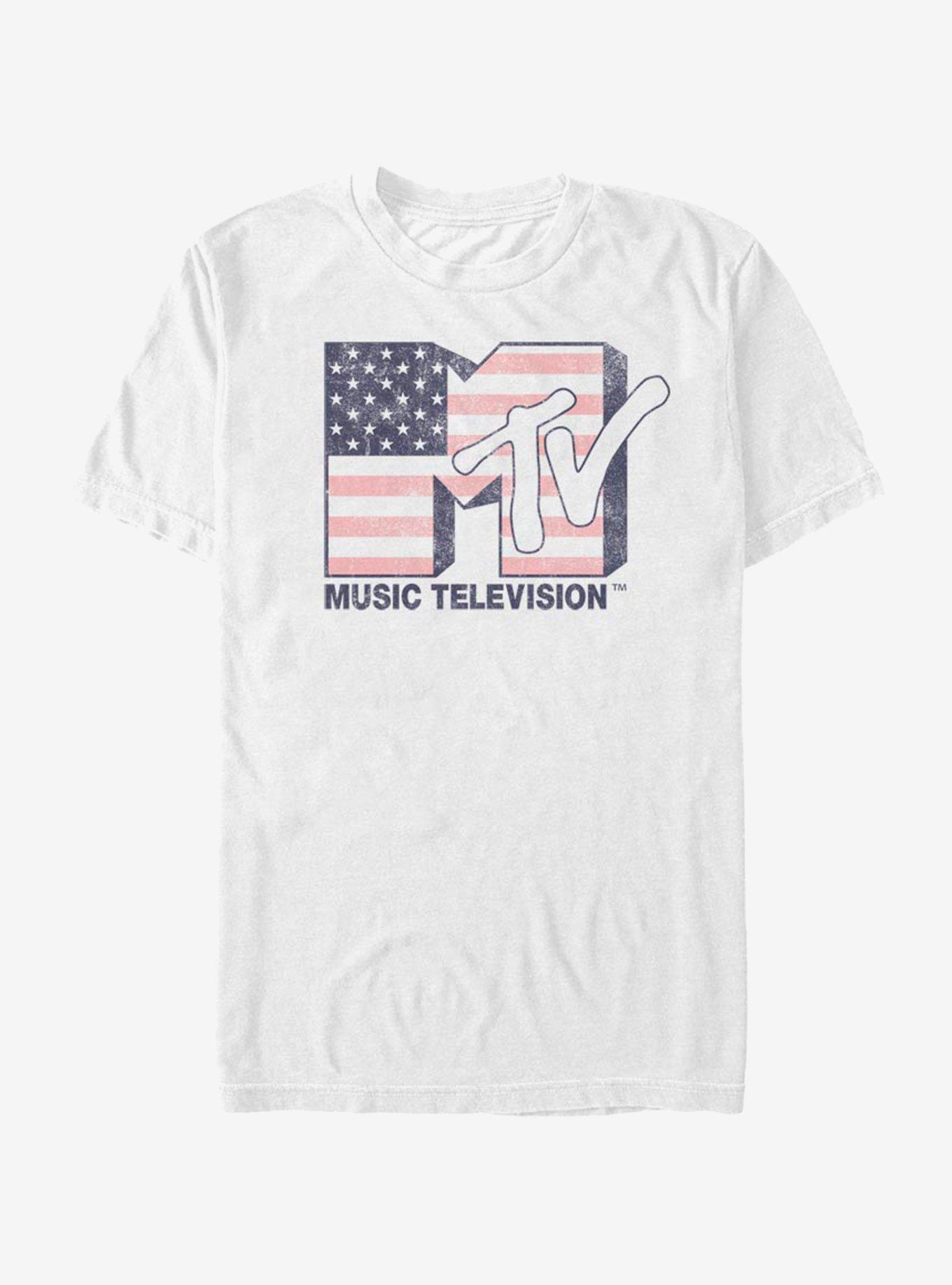 MTV MTV FLAG LOGO T-Shirt