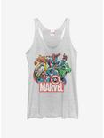 Marvel Heroes of Today Womens Tank Top, WHITE HTR, hi-res