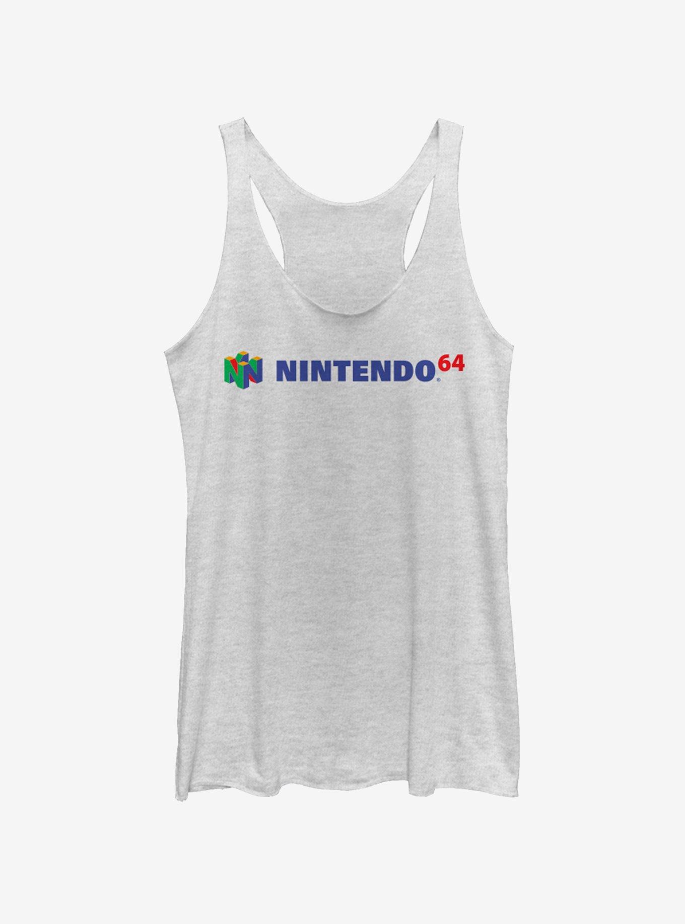 Nintendo Full N64 Logo Womens Tank Top, , hi-res
