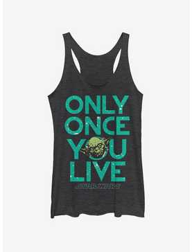 Star Wars Live Once Womens Tank Top, , hi-res