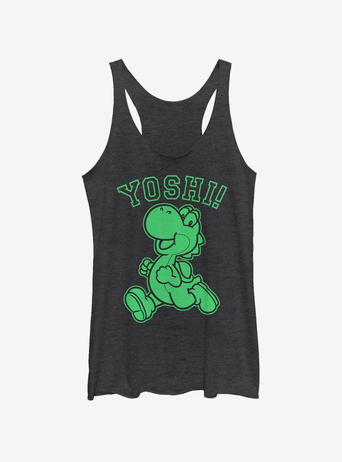 Nintendo Green Yoshi Womens Tank Top, , hi-res