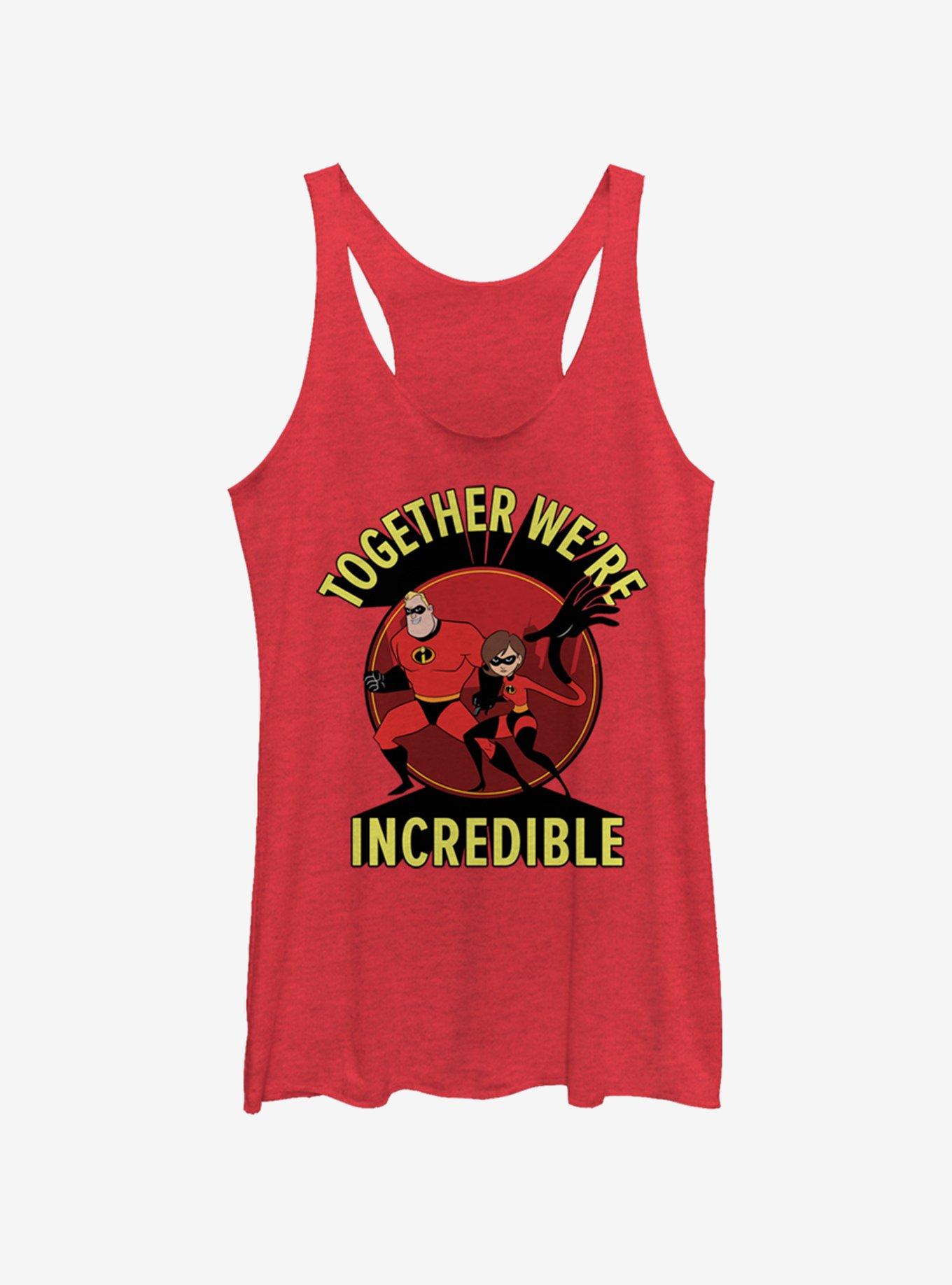 Disney Pixar Incredibles Together We're Incredible Womens Tank Top, , hi-res