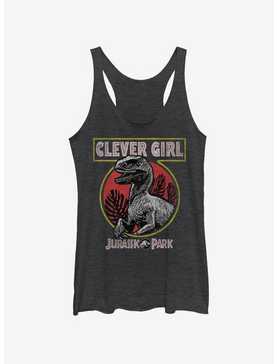 Jurassic Park Clever Raptor Womens Tank Top, , hi-res