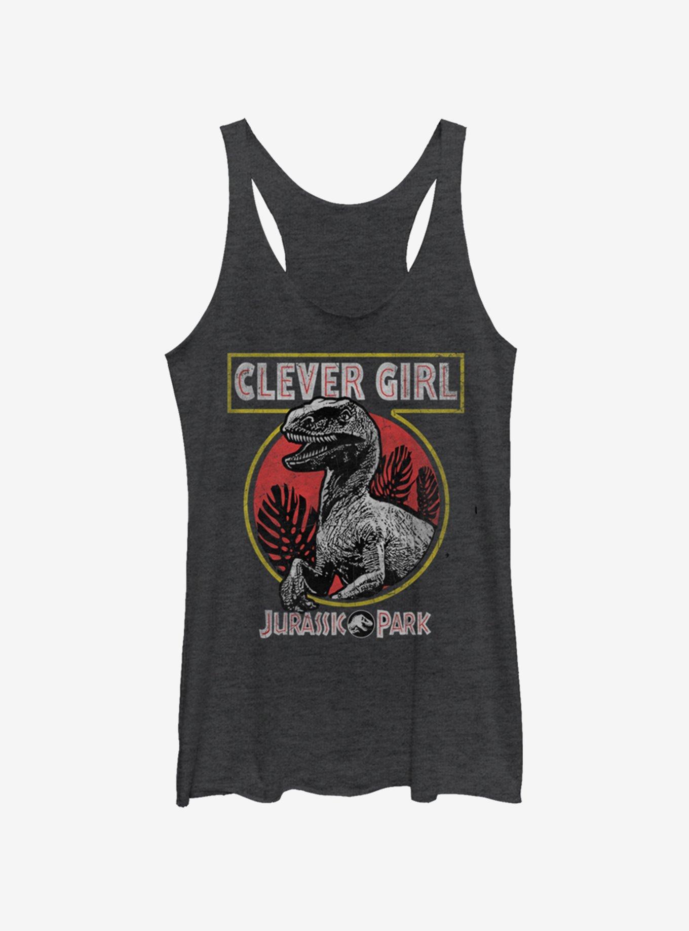 Jurassic Park Clever Raptor Womens Tank Top, , hi-res