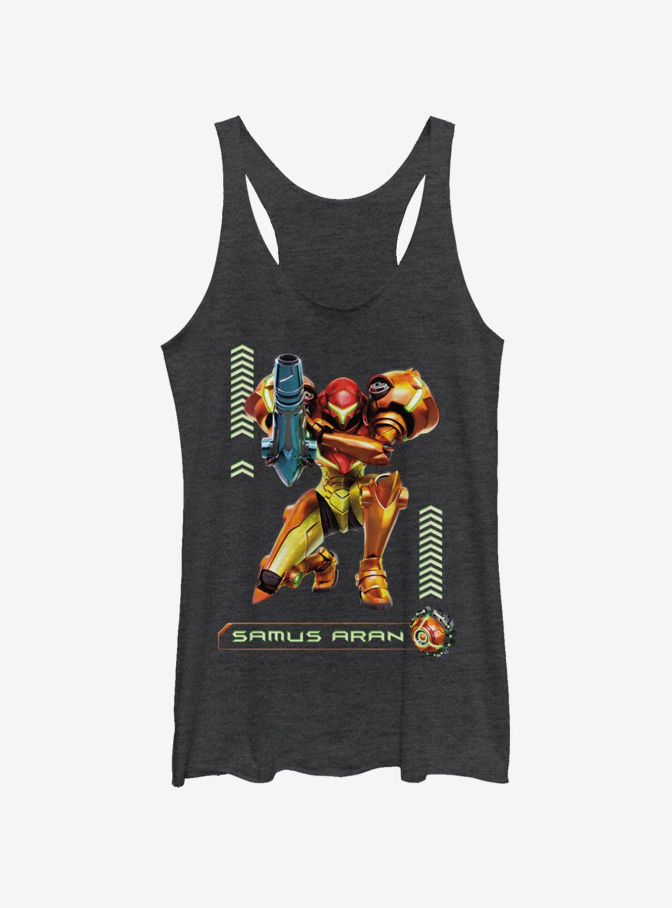 Nintendo Samus And Ball Womens Tank Top, , hi-res