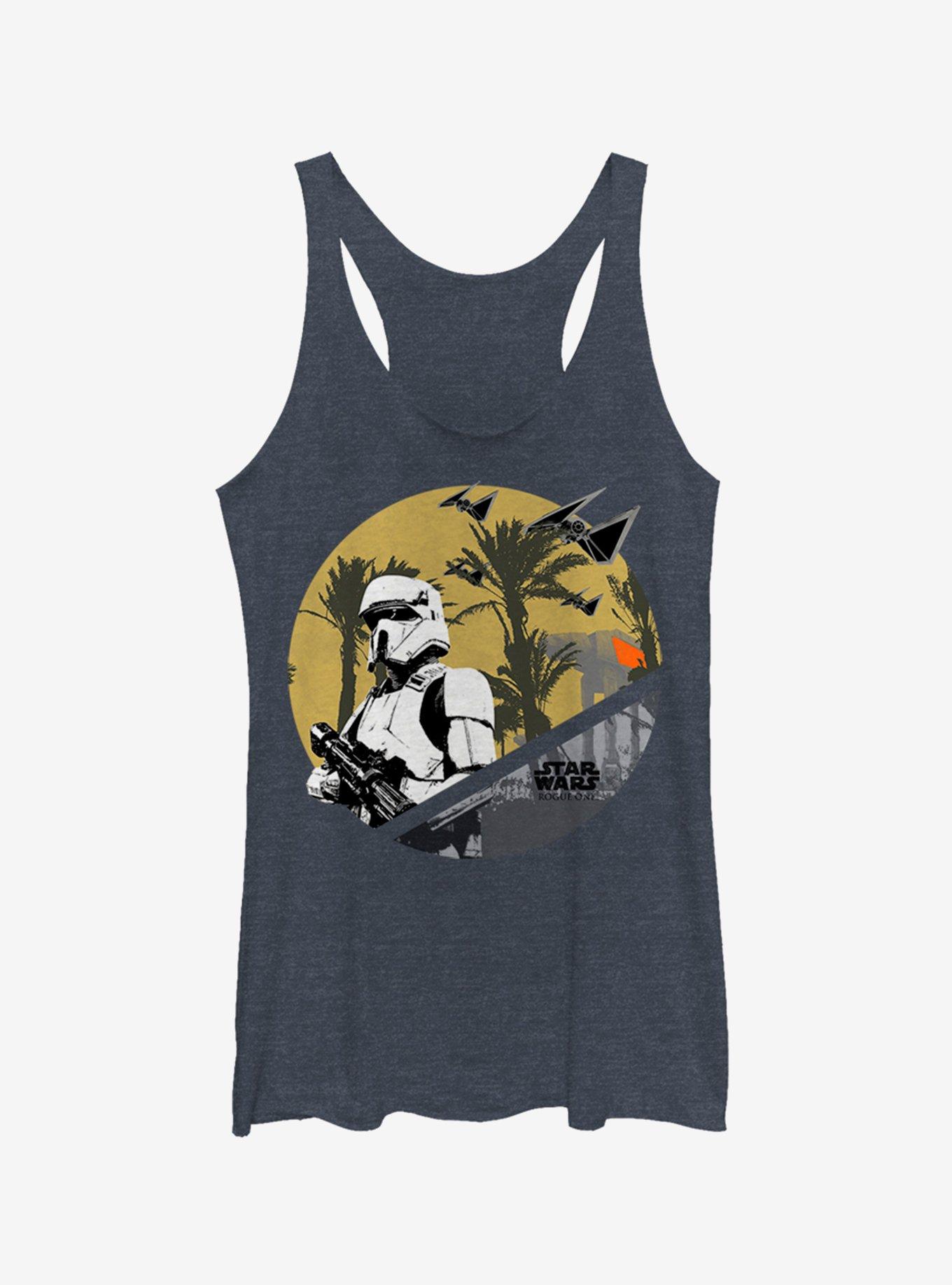 Star Wars Rogue One Scarif Circle Womens Tank Top, , hi-res