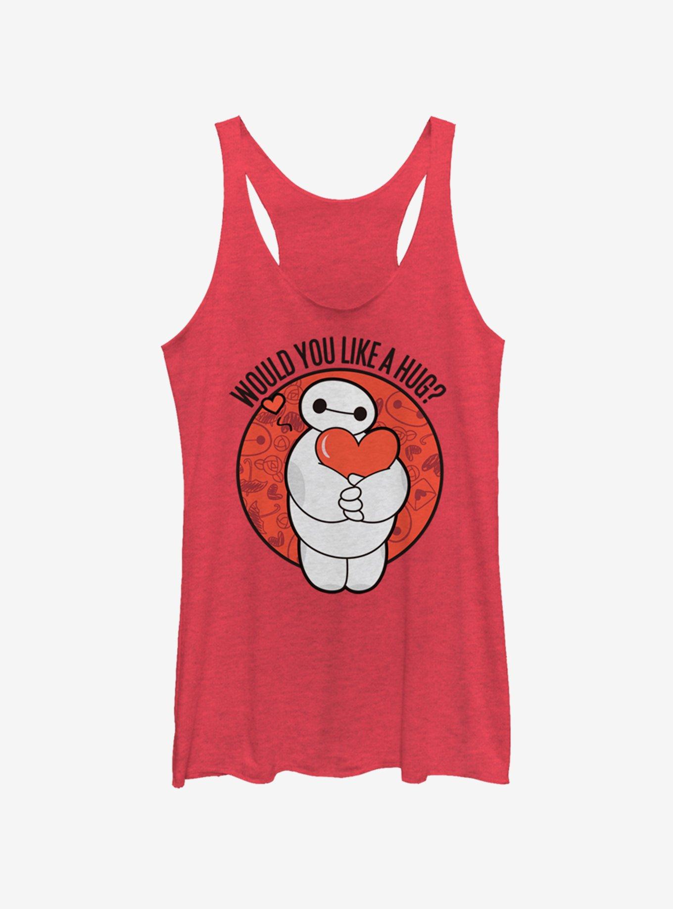 Disney Big Hero 6 Baymax Hug Womens Tank Top, , hi-res