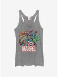 Marvel Heroes of Today Womens Tank Top, GRAY HTR, hi-res