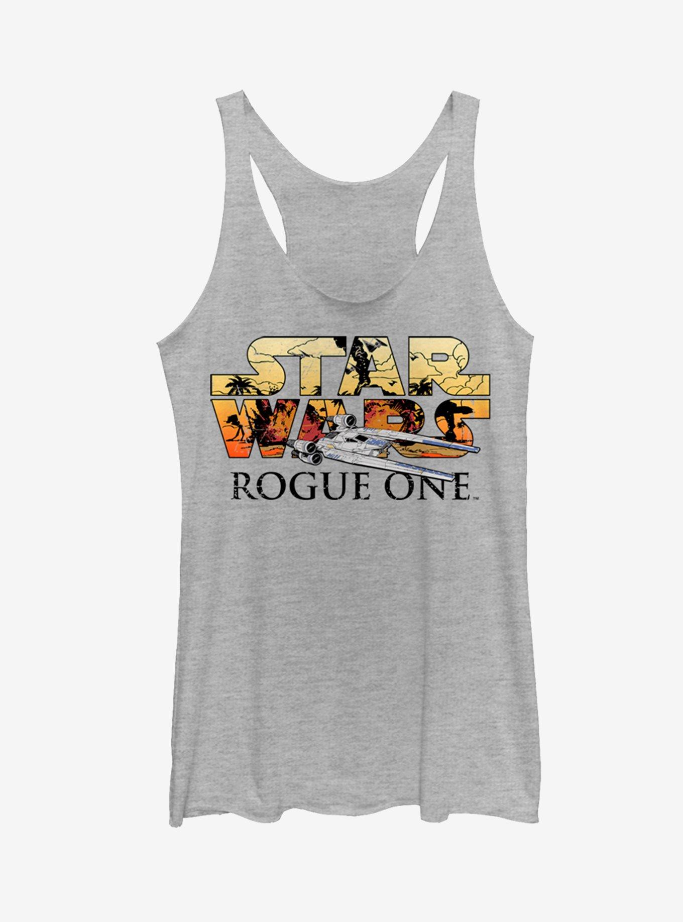 Star Wars Rogue One U-Wing Logo Womens Tank Top, , hi-res