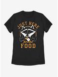 Disney Pocahontas Meeko Here For Food Womens T-Shirt, BLACK, hi-res
