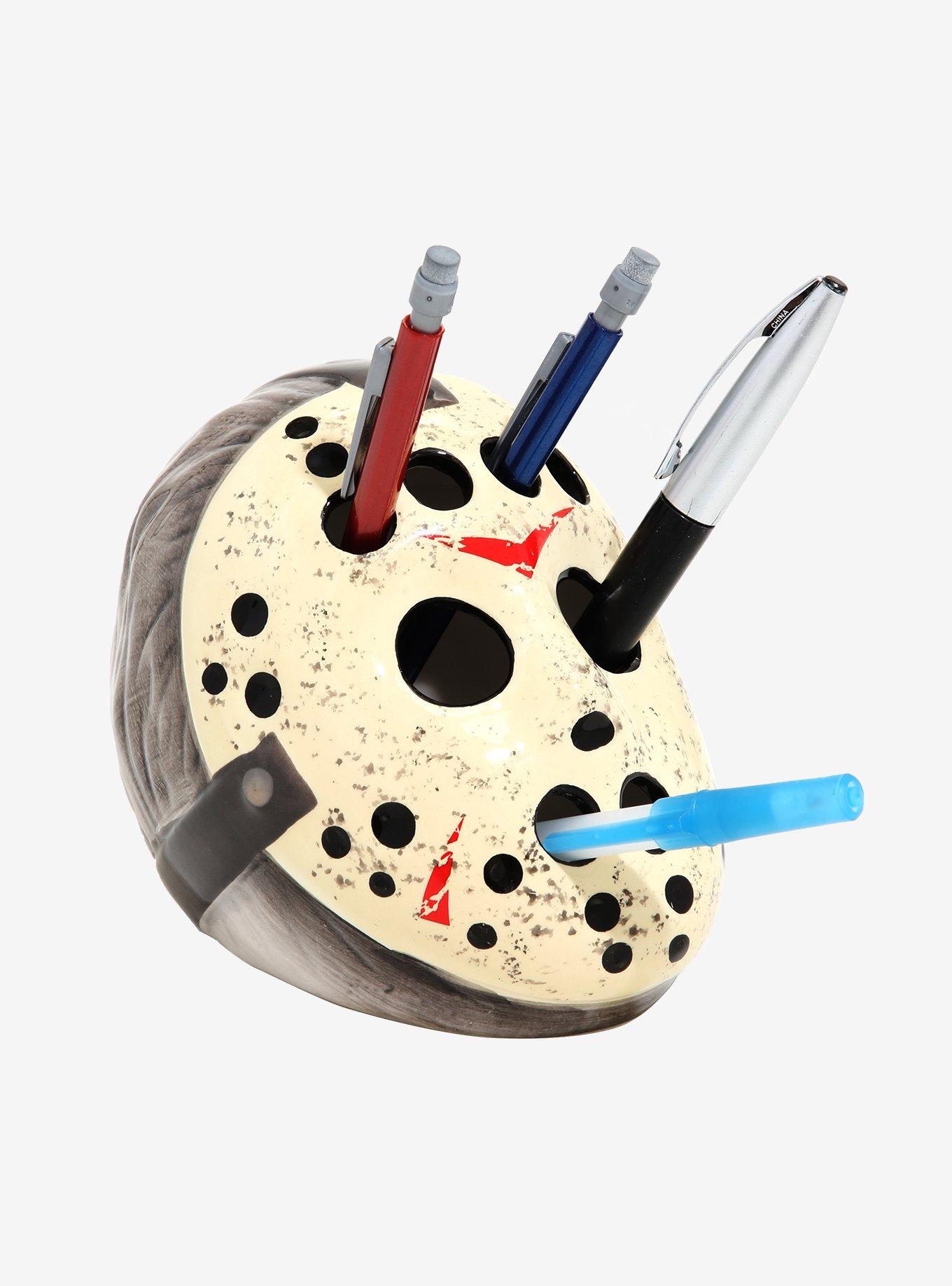 Friday The 13th Jason Mask Pen Holder, , hi-res