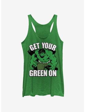 Marvel Hulk Green Hulk Womens Tank Top, , hi-res