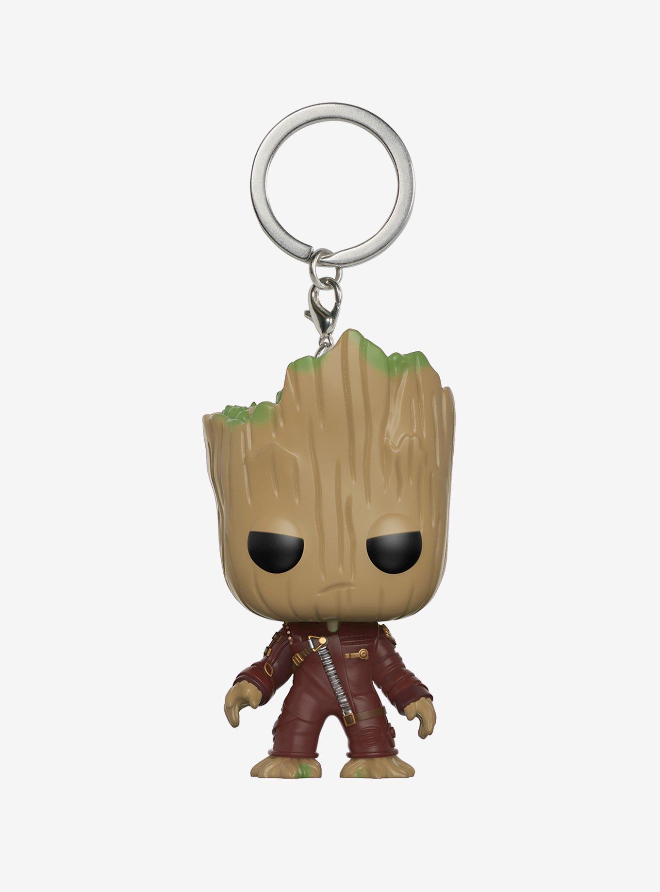 Funko Pocket Pop! Marvel Guardians of the Galaxy Vol. 2 Groot Vinyl Bobble-Head Keychain, , hi-res