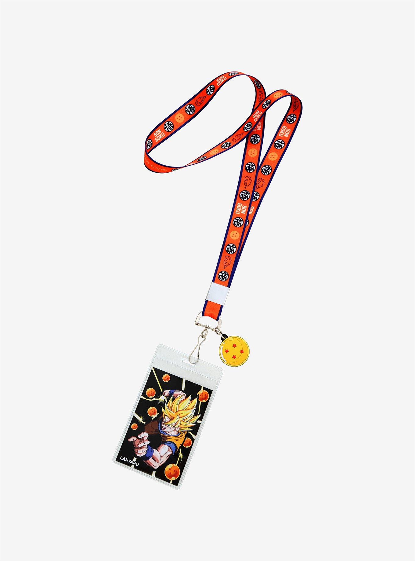 Dragon Ball Z Son Goku Lanyard - BoxLunch Exclusive, , hi-res