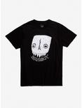 Skullock Mask T-Shirt By Crab Scrambly, BLACK, hi-res