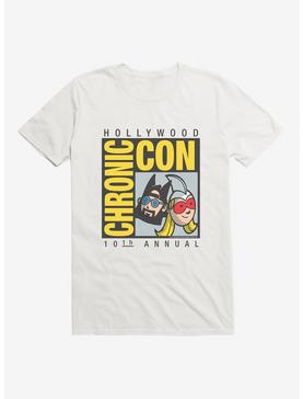 Jay And Silent Bob 10th Annual Chronic Con T-Shirt Hot Topic Exclusive, WHITE, hi-res