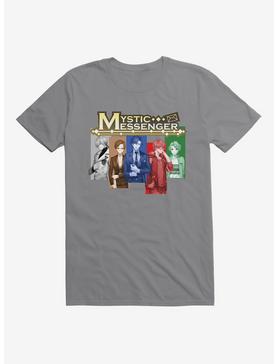 Mystic Messenger Characters Grid T-Shirt, STORM GREY, hi-res