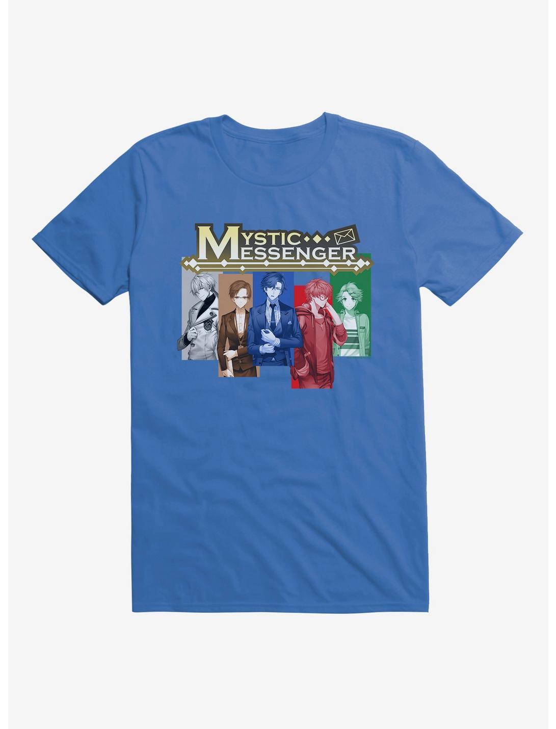 Mystic Messenger Characters Grid T-Shirt, , hi-res