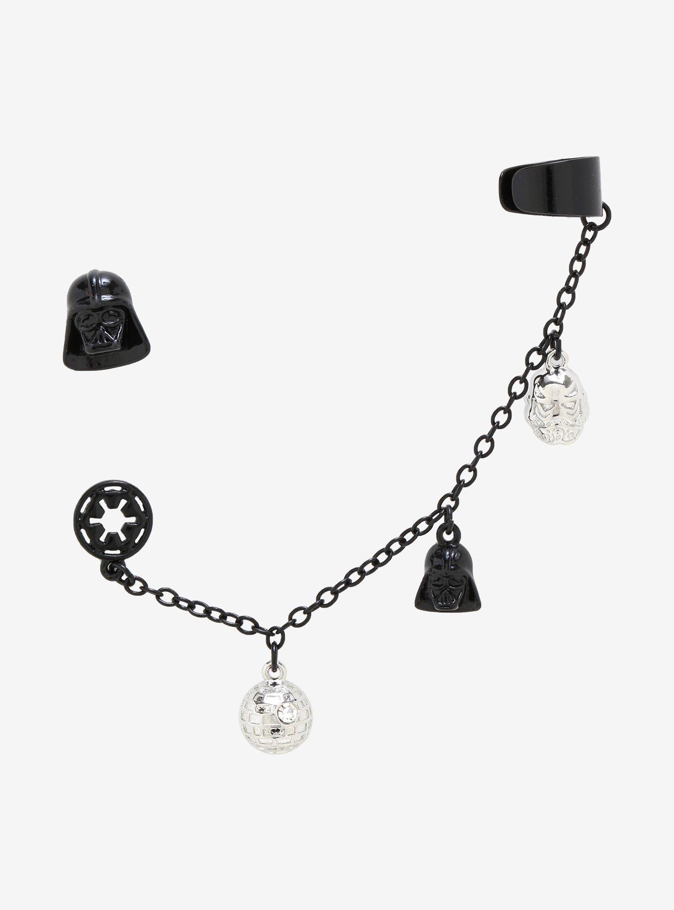 Star Wars Dark Side Cuff Earring Set, , hi-res