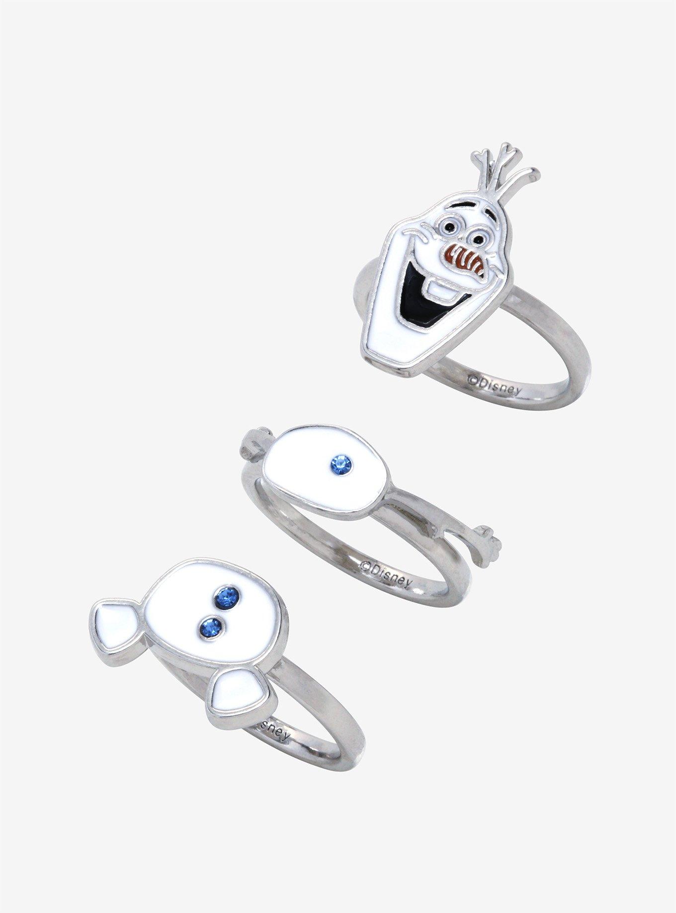 Her Universe Disney Frozen 2 Olaf Stackable Ring Set, , hi-res