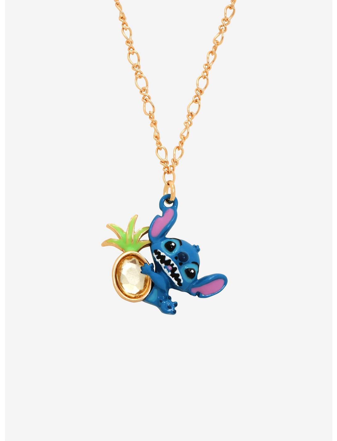 Disney Lilo & Stitch Pineapple Necklace, , hi-res