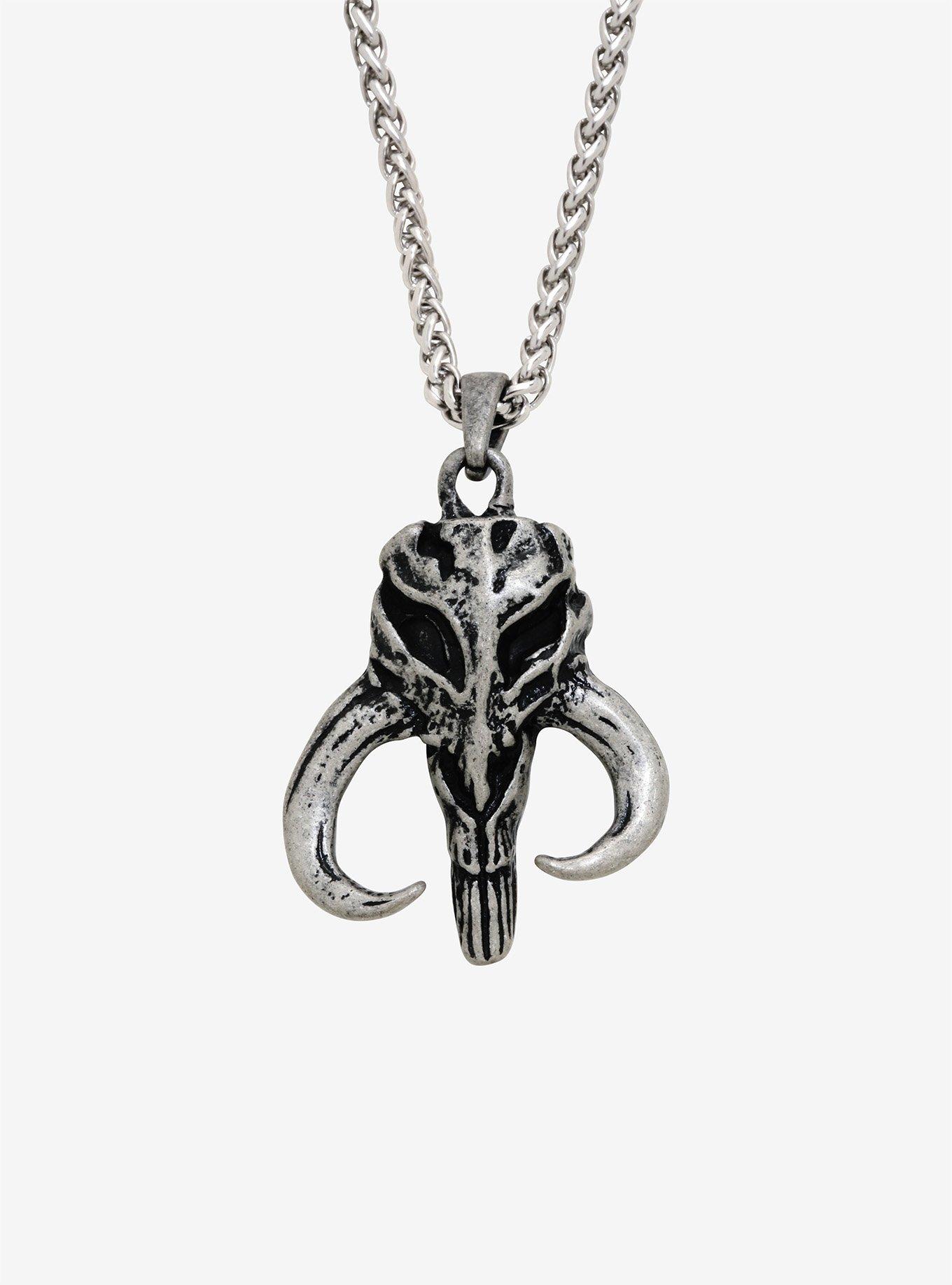 Star Wars Mandalorian Mythosaur Skull Necklace, , hi-res