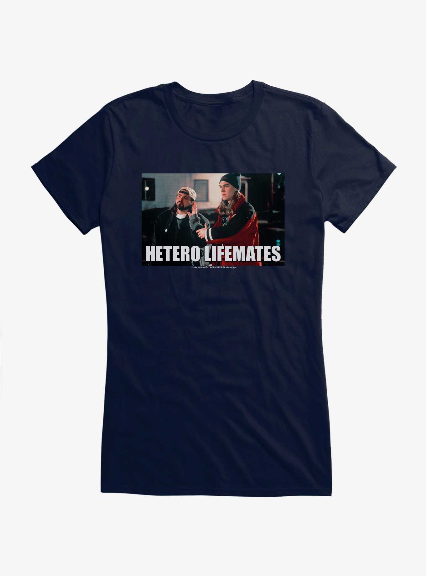 Jay And Silent Bob Hetero Lifemates Girls T-Shirt, , hi-res