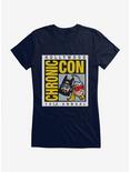 Jay And Silent Bob 10th Annual Chronic Con Girls T-Shirt Hot Topic Exclusive, NAVY, hi-res
