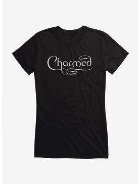 Charmed Black Logo Script Girls T-Shirt, , hi-res
