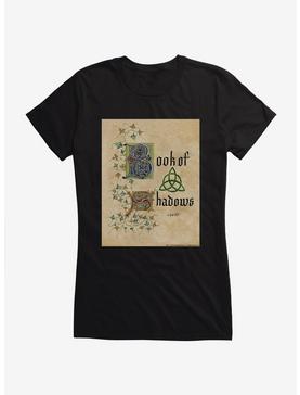 Charmed Book Of Shadows Cover Girls T-Shirt, , hi-res