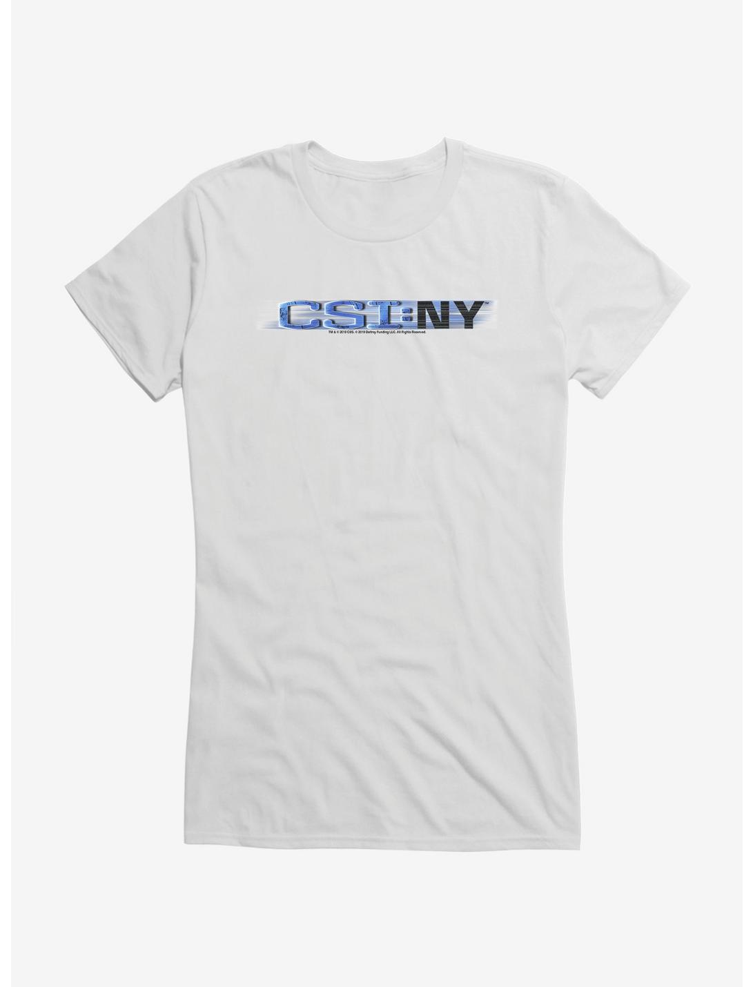 CSI: NY Logo Girls T-Shirt, WHITE, hi-res