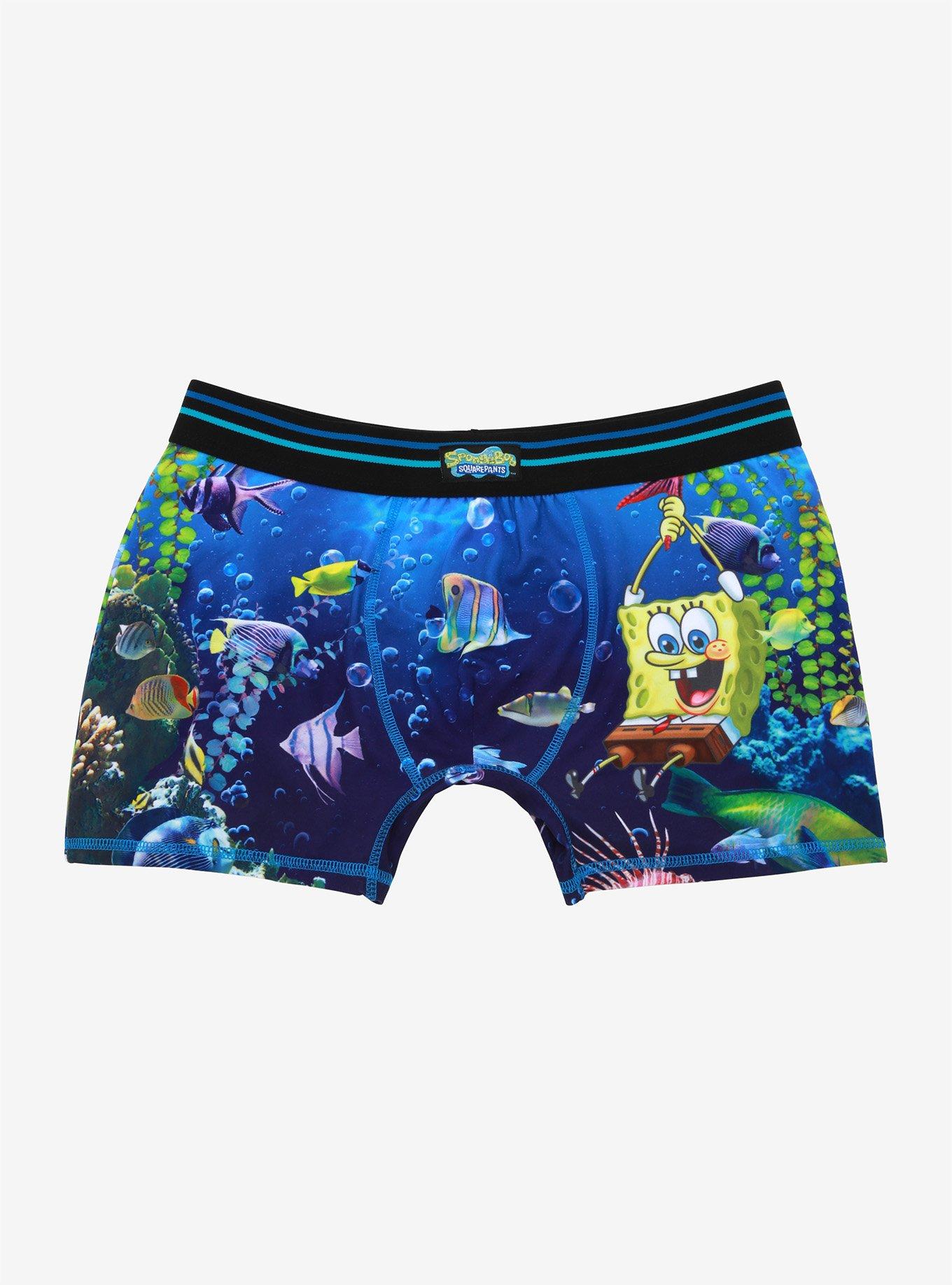 SpongeBob SquarePants Boys'  Exclusive Underwear