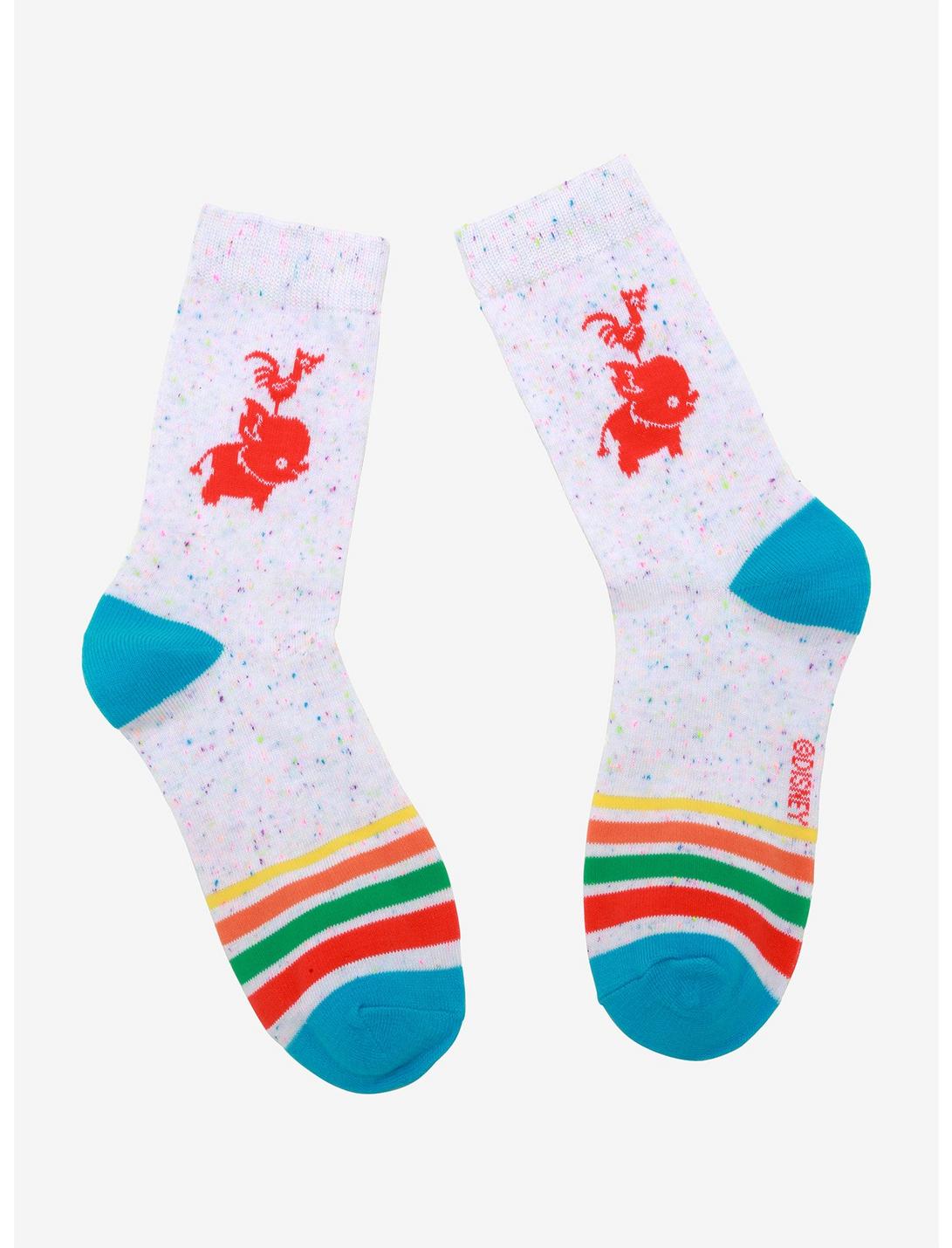 Disney Moana Speckled Crew Socks, , hi-res