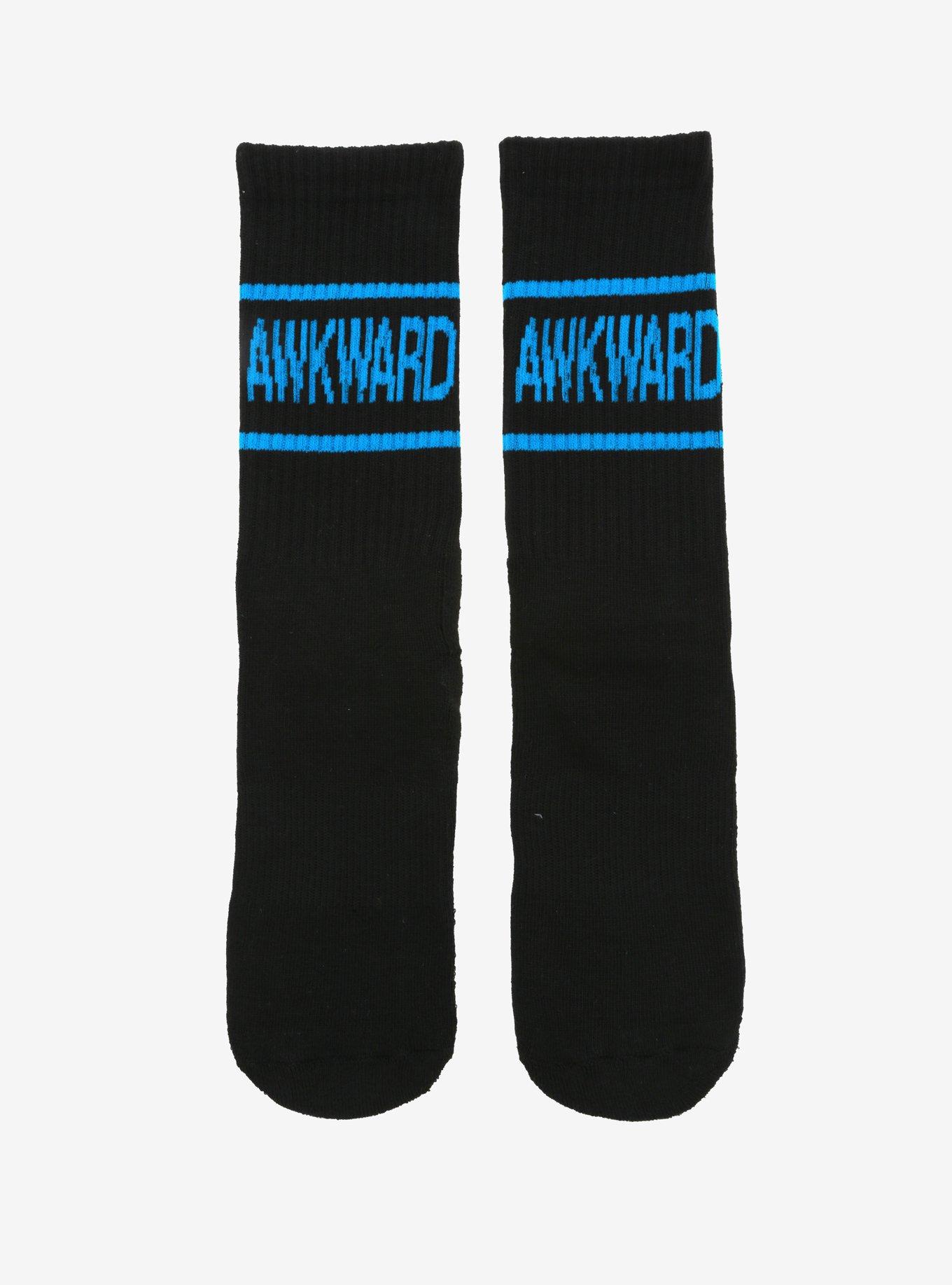 Awkward Crew Socks Hot Topic