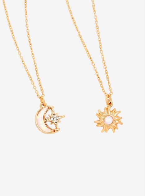 Crescent & Sun Bestie Necklace Set - BoxLunch Exclusive | BoxLunch