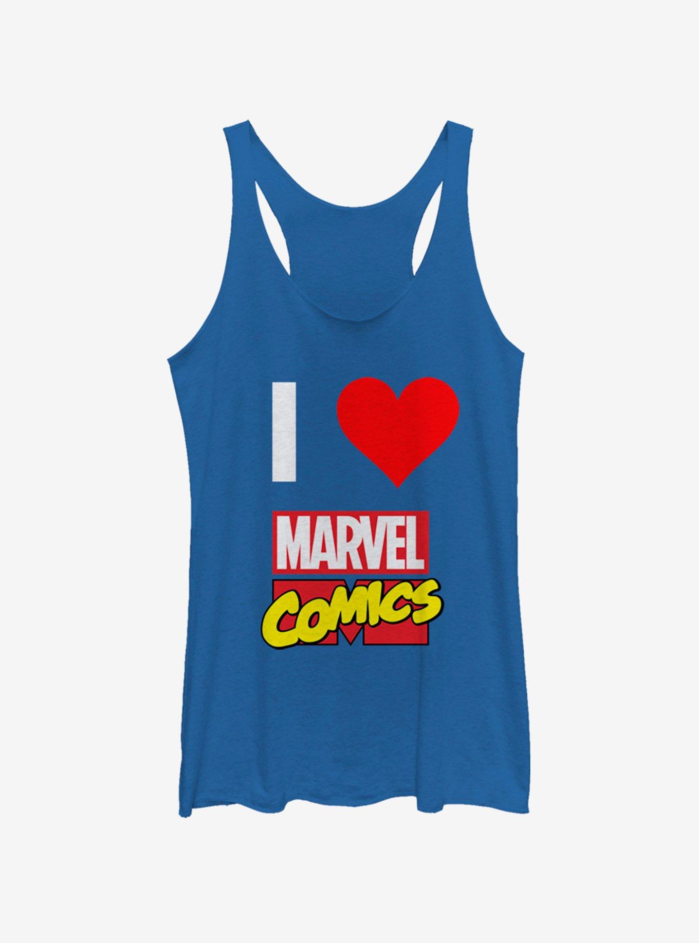 Marvel I Love Marvel Womens Tank Top, , hi-res