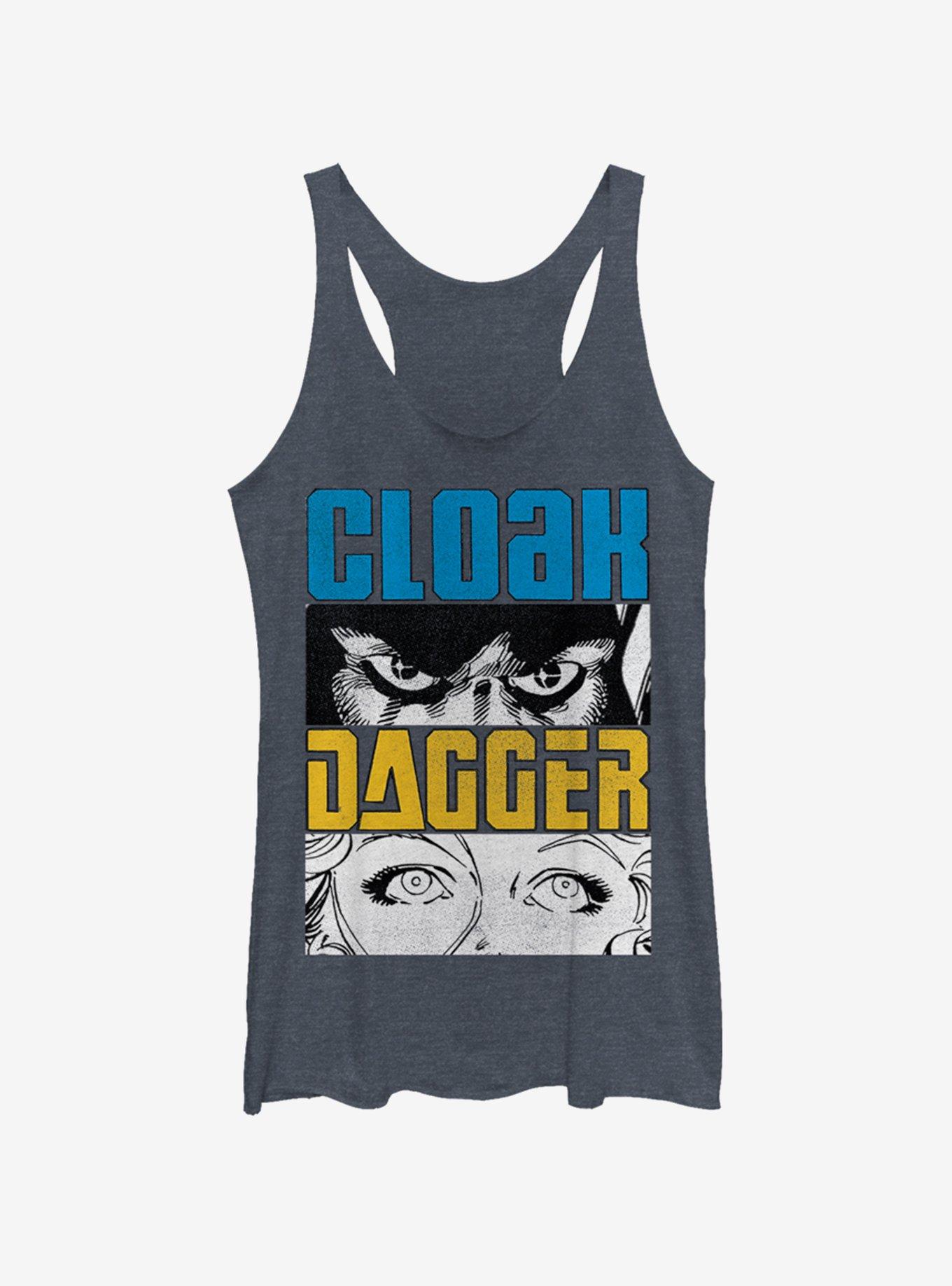 Marvel Cloak Dagger Panels Womens Tank Top, , hi-res
