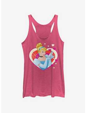 Disney Princesses Cinderella Hearts Womens Tank Top, , hi-res