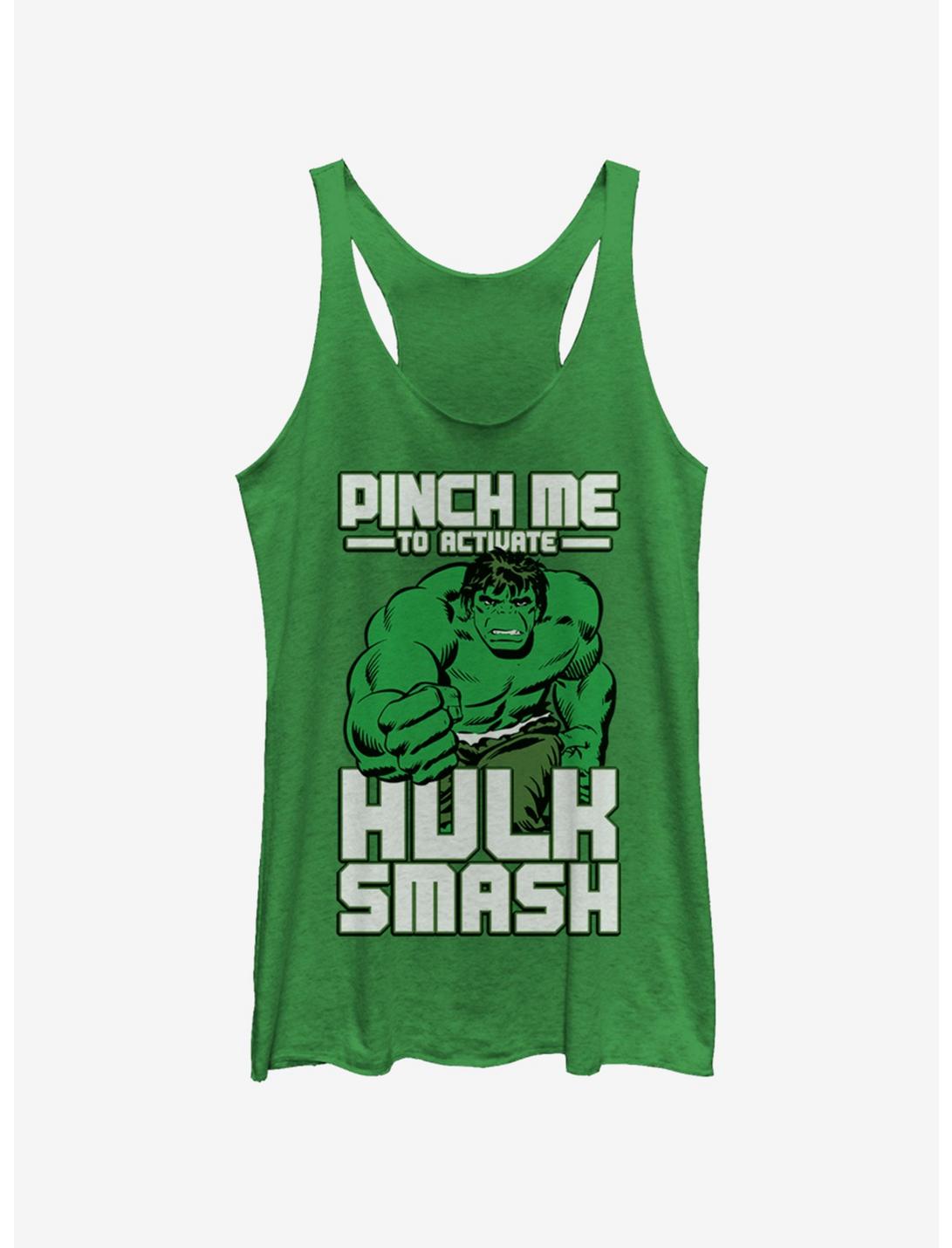 Marvel Hulk Smash Pinch Womens Tank Top, ENVY, hi-res
