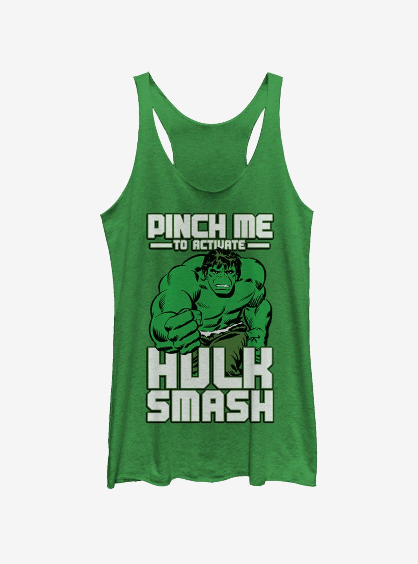 Marvel Hulk Smash Pinch Womens Tank Top, , hi-res