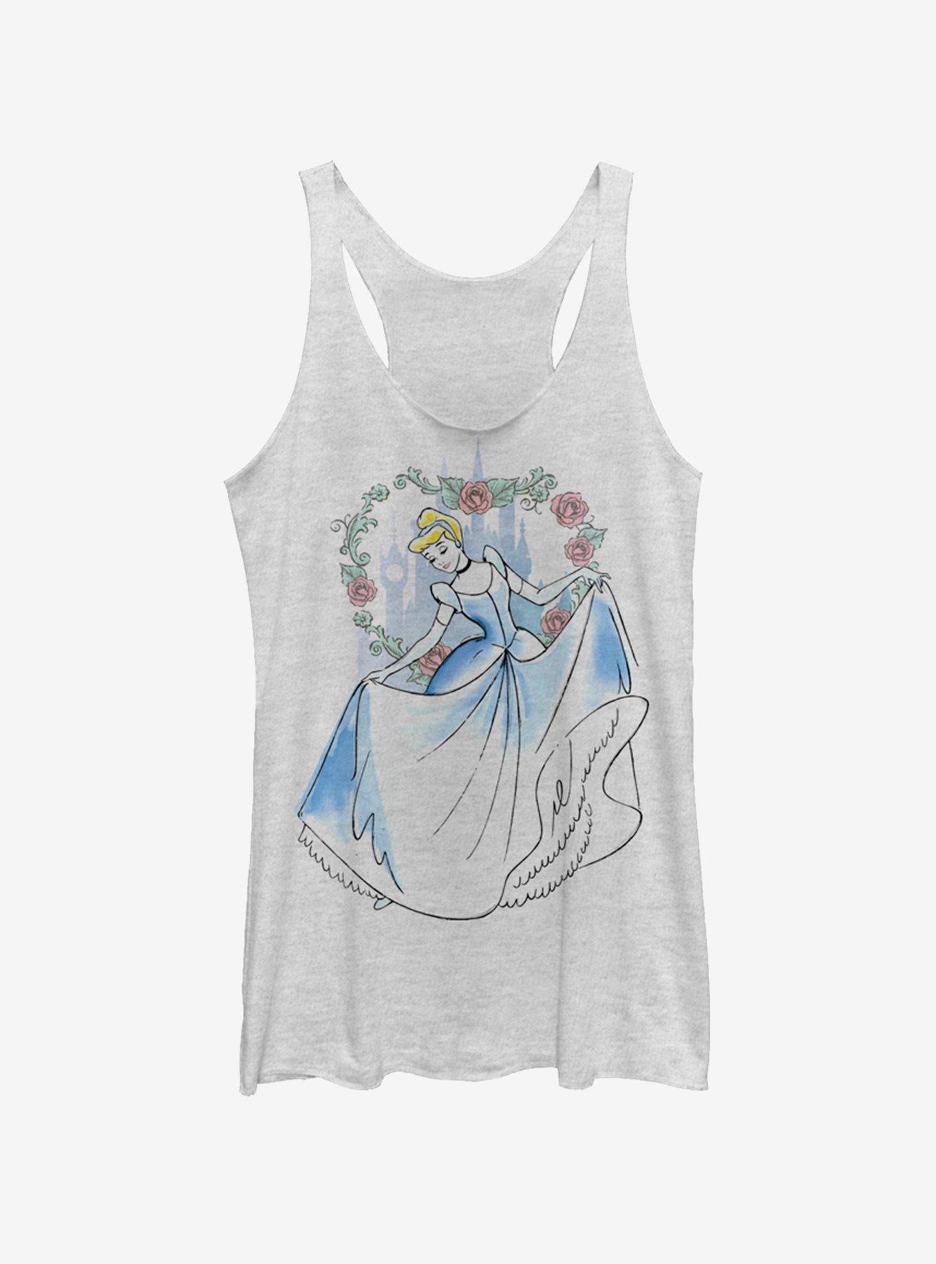 Disney Princesses Cinderella Flow Cast Womens Tank Top, , hi-res