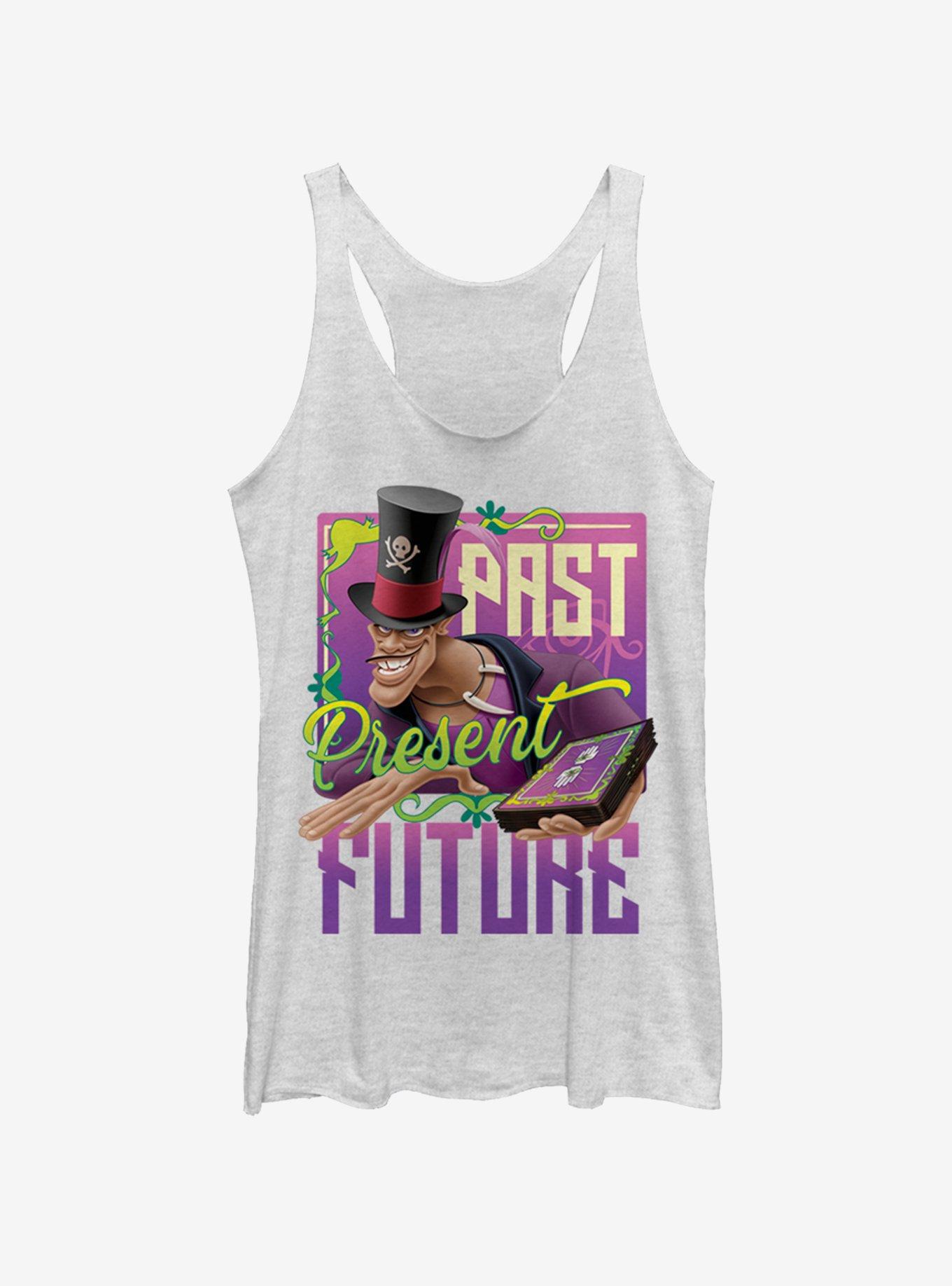 Disney Villains Facilier Tarot Womens Tank Top, WHITE HTR, hi-res