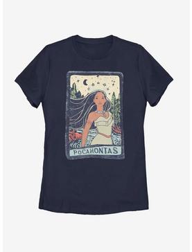 Disney Pocahontas Block Bottom Text Womens T-Shirt, , hi-res