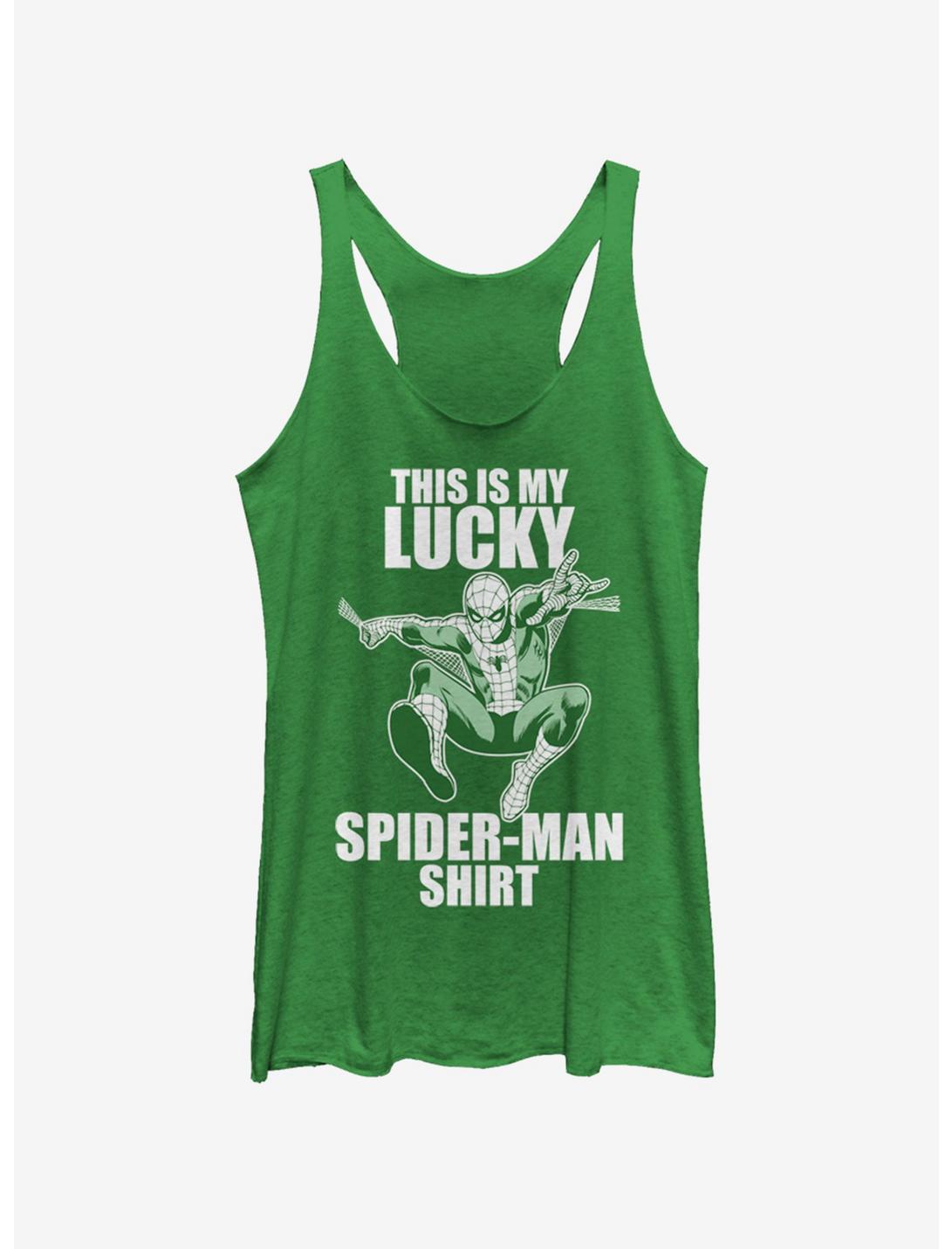 Marvel Spider-Man Lucky Spider Womens Tank Top, ENVY, hi-res